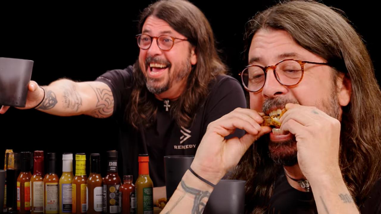 Watch Dave Grohl drink multiple shots and discuss his love of UFOs